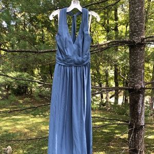 Tie Back Halter Dress